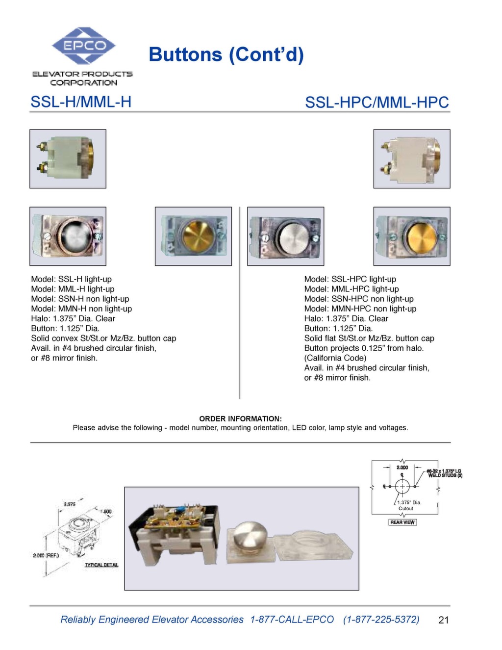 EPCO Elevator Parts Catalog Elevator Products Corporation