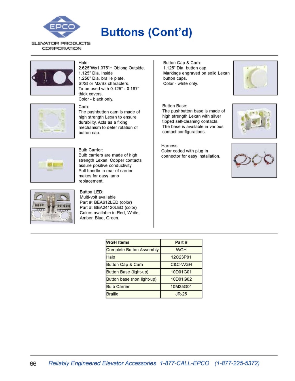 EPCO Elevator Parts Catalog Elevator Products Corporation