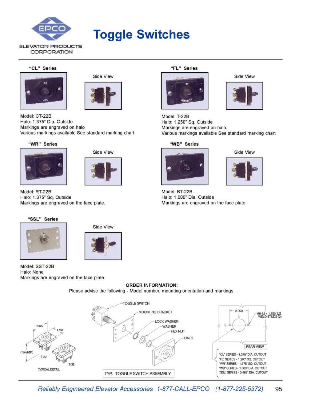 EPCO Elevator Parts Catalog Elevator Products Corporation