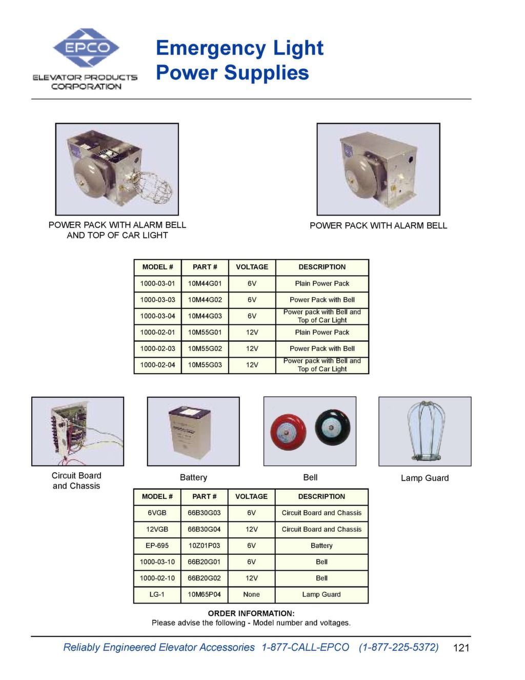 EPCO Elevator Parts Catalog Elevator Products Corporation